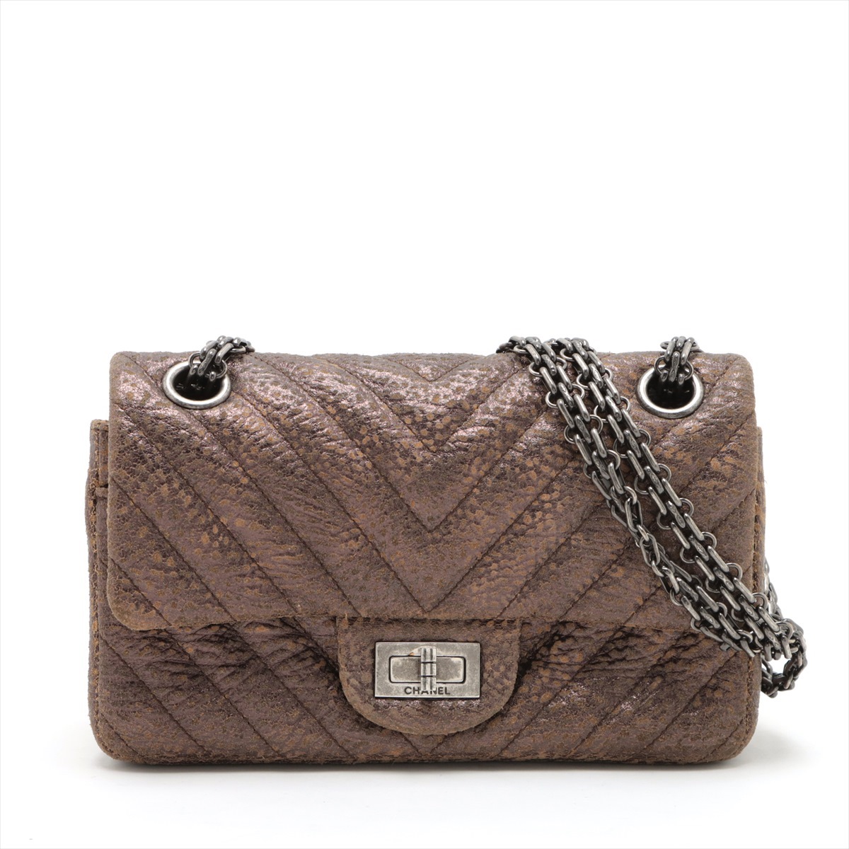CHANEL Vステッチ シルバー 22553○○○