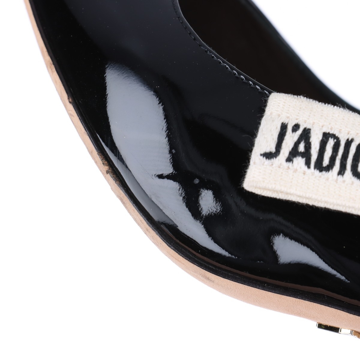 【国内未入荷】DIOR ストラップパンプス クリスチャンディオール J'ADIOR パテントレザー ストラップ
