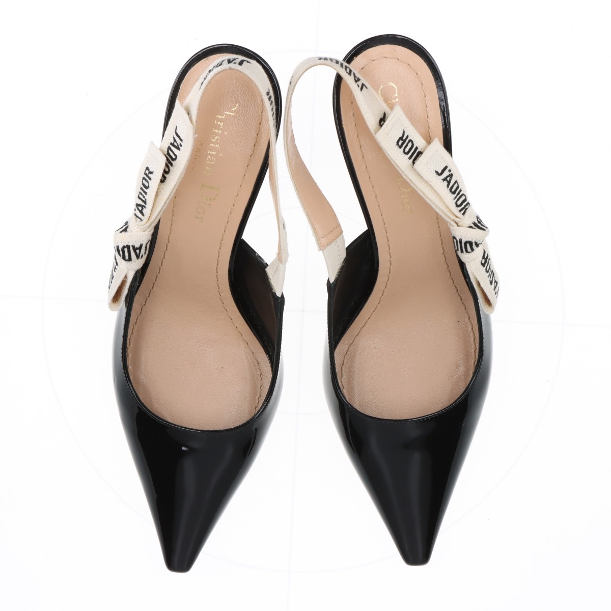 DIOR / パンプス クリスチャンディオール J'ADIOR パテントレザー ストラップ