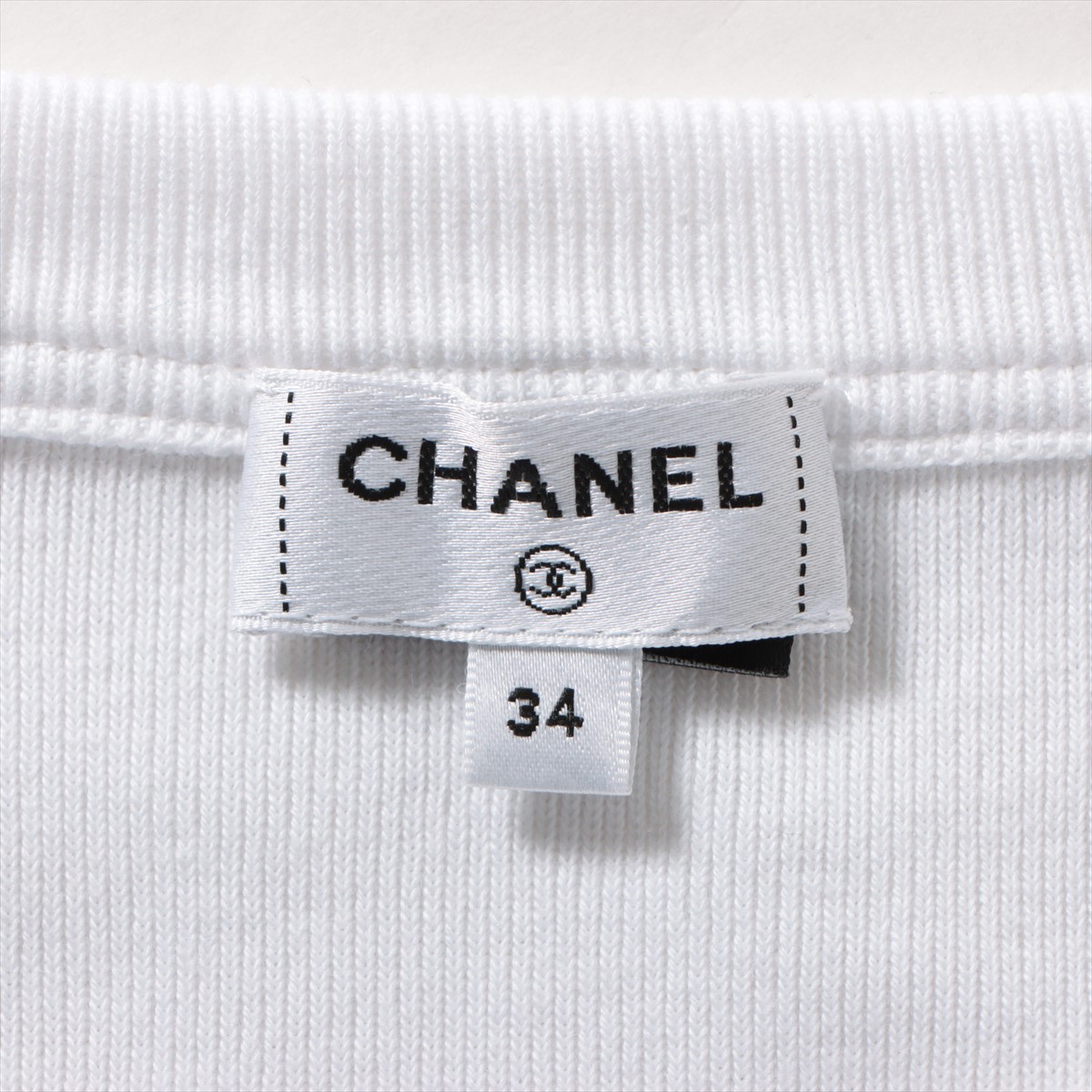 シャネル ココマーク 23AW コットン Tシャツ 34 レディース