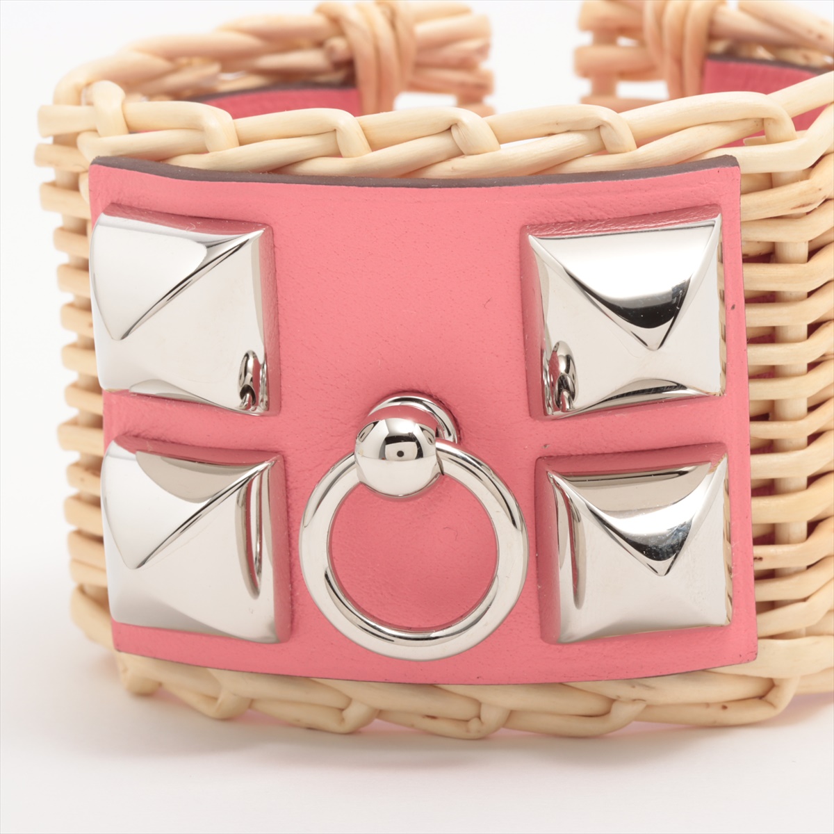 HERMES】エルメス コリエドシアン オーストリッチ ベージュ 〇P