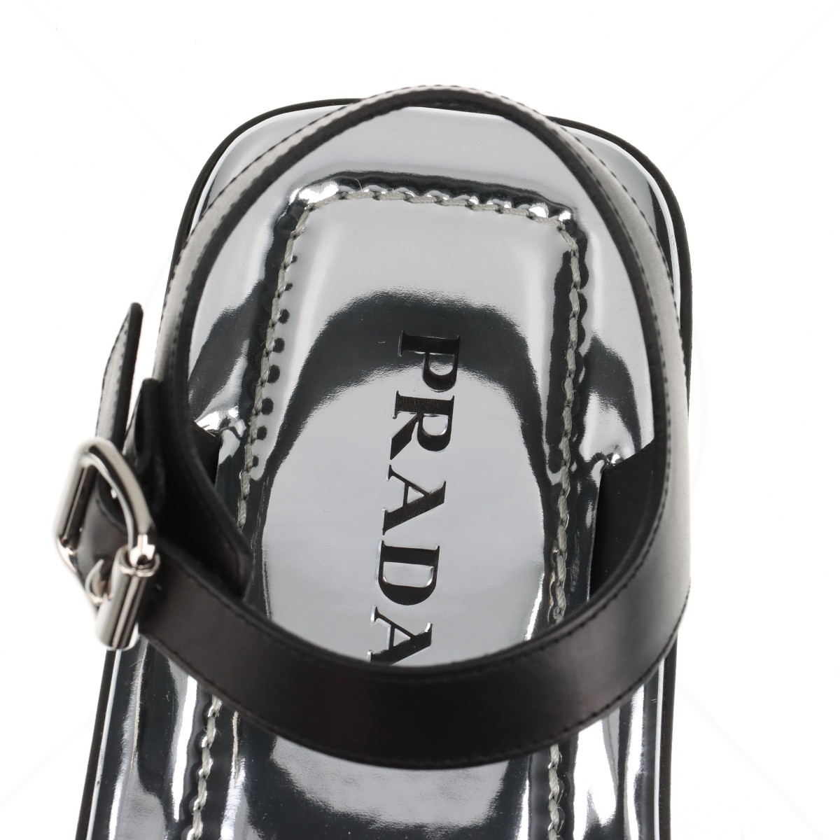 訳あり・アウトレット特集 PRADA ブラックサテンリボン付き