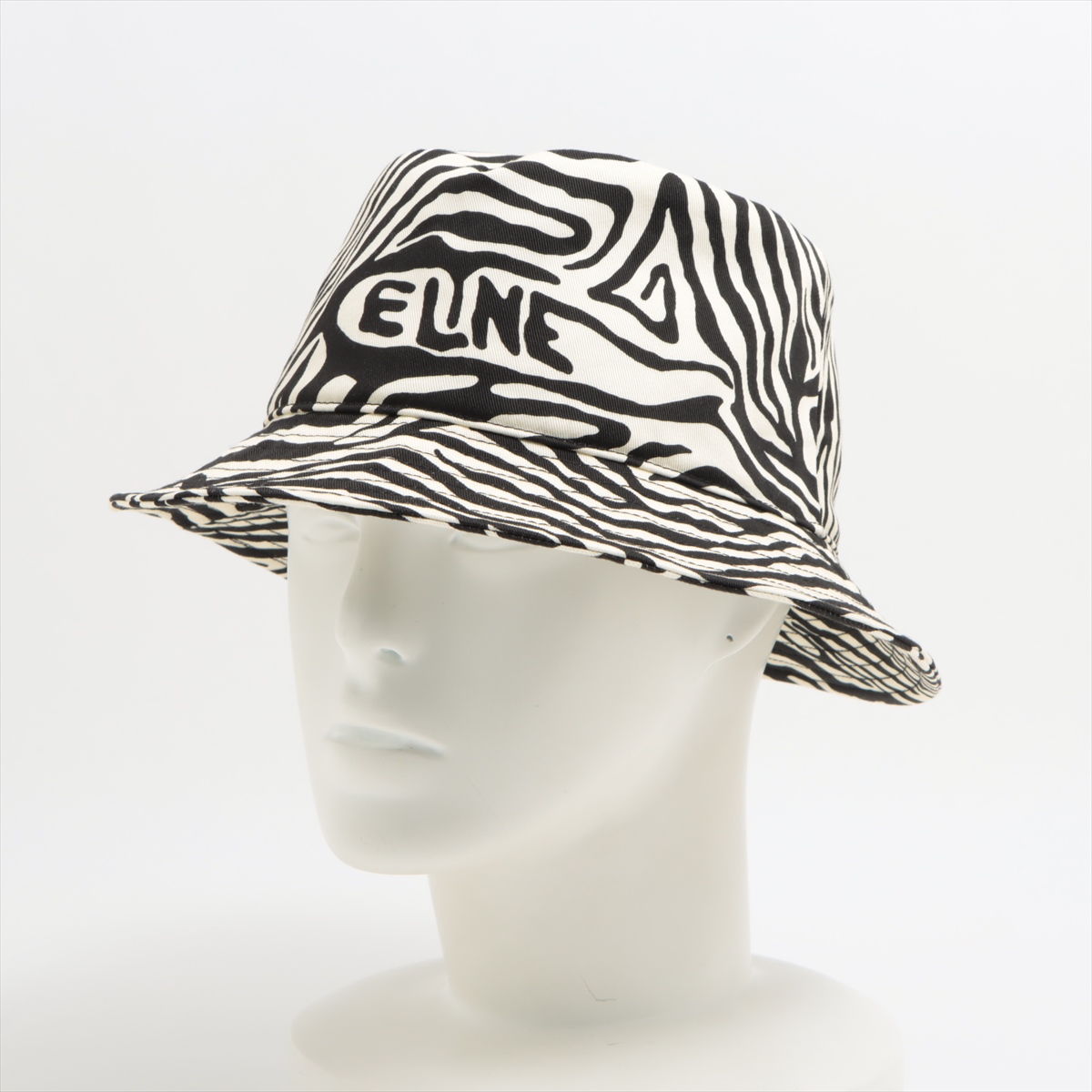 CELINE ロゴ付きバケットハット