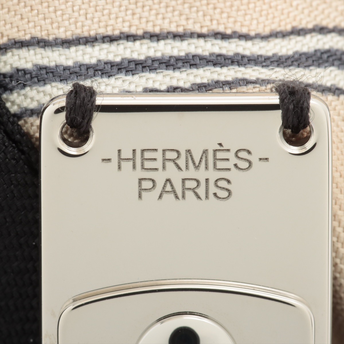 エルメス HERMES グルネル EX-LIBRIS エクスリブリス バレッタ リボン  