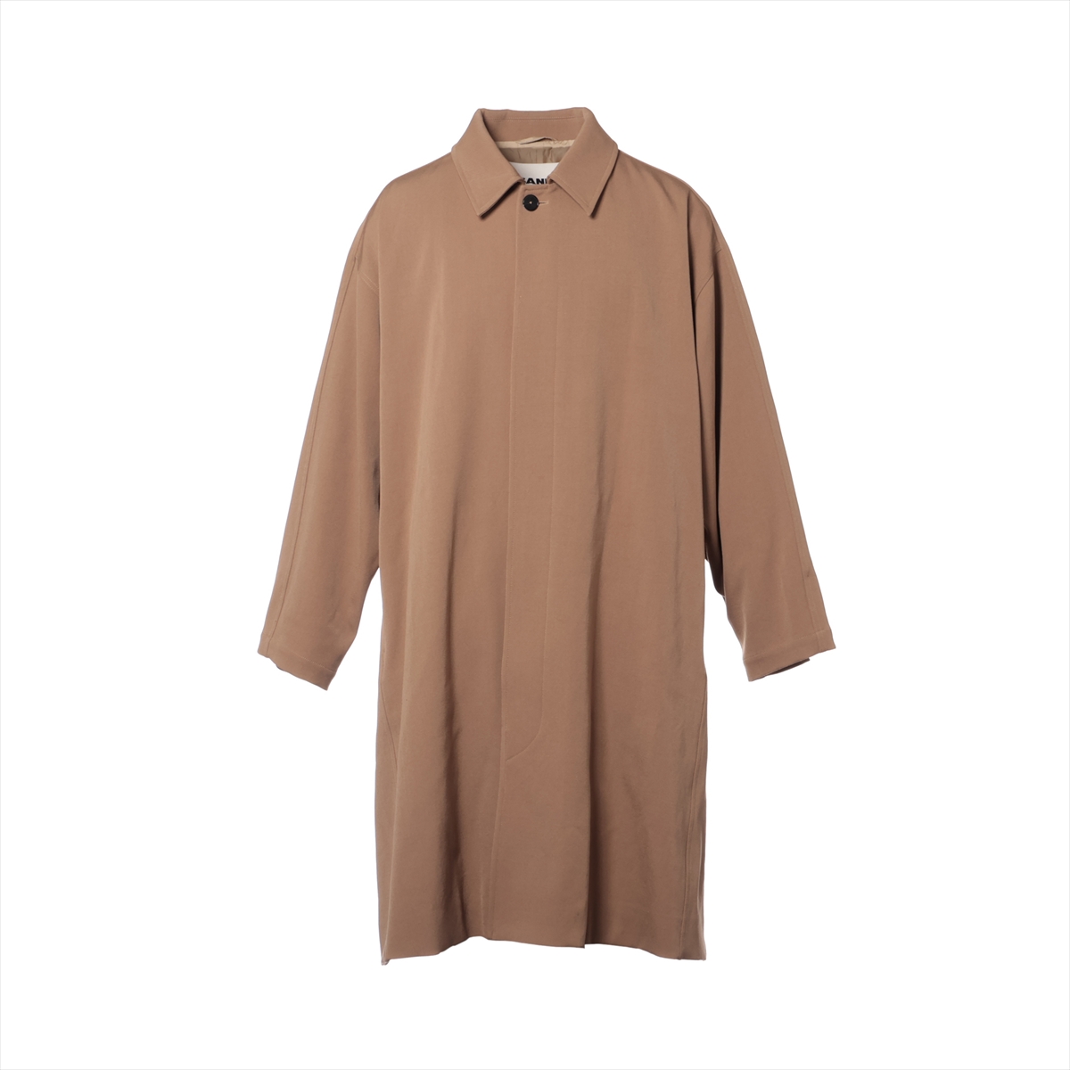 JIL SANDER ブラウン ステンカラーコート
