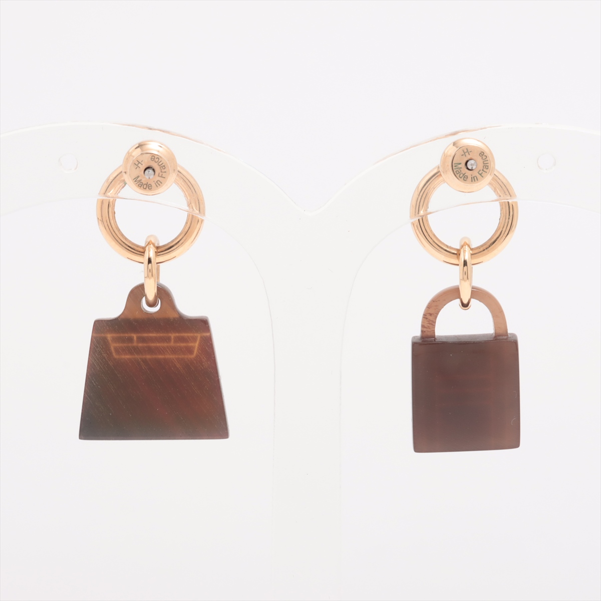 HERMES エルメス ピアス アミュレット マロキニエ フュージョン