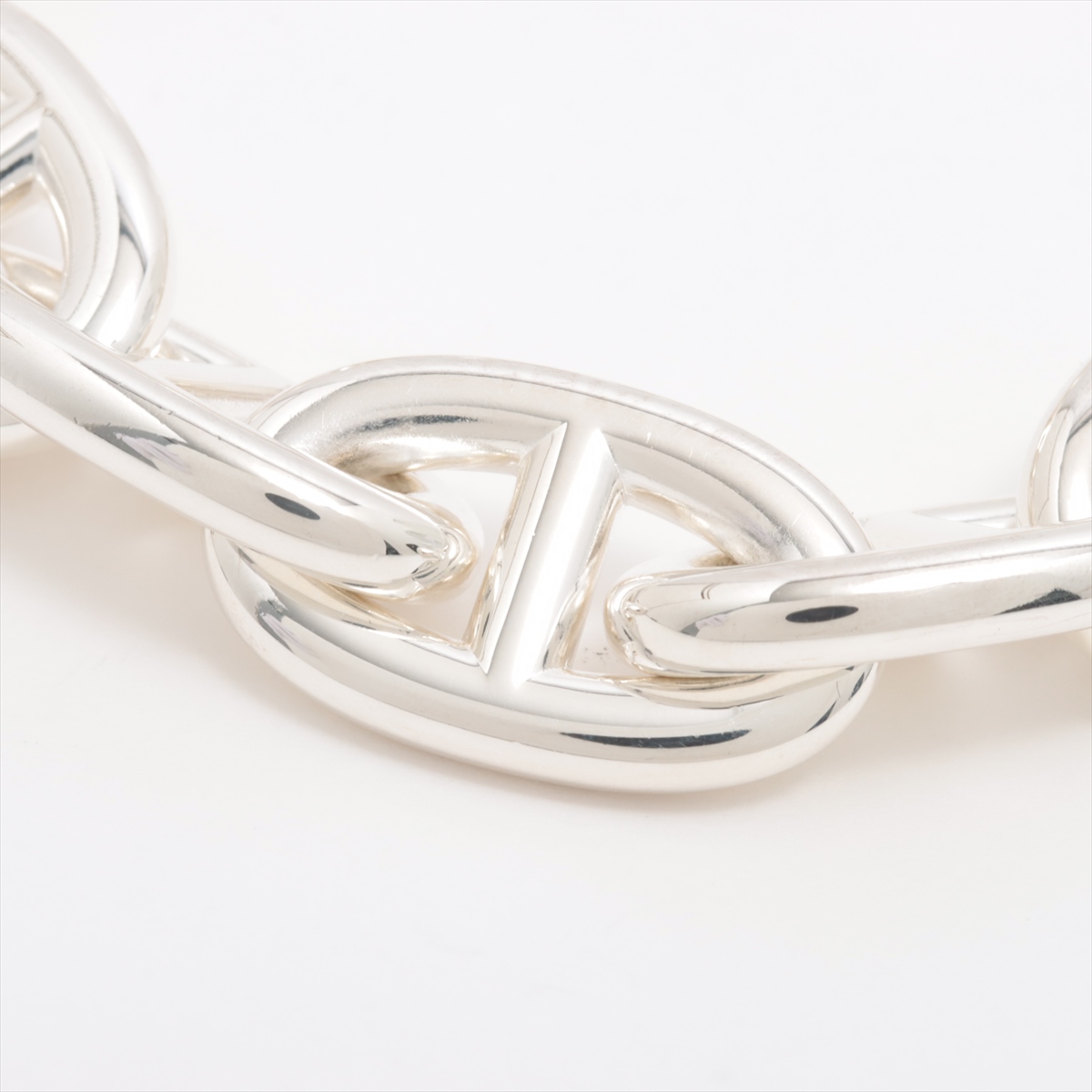Hermès Chaîne d'Ancre TGM Bracelet 10 frames 925 99.9g
