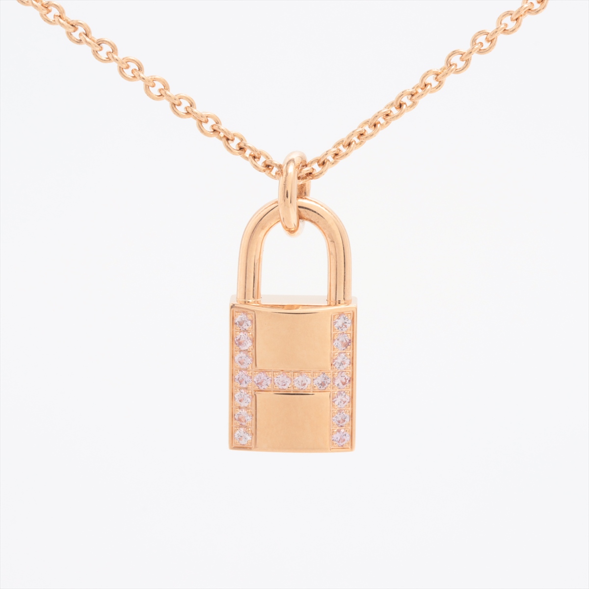 HERMES エルメス カデナ型 ペンダント ネックレス 