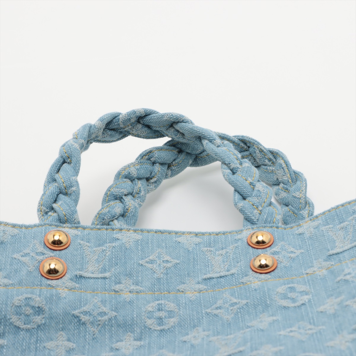 Louis Vuitton トートバッグ Let Go PM 爽やかデニム M24897 Outlet Louis Vuitton M24897 Let Go PM Sky Blue Denim On Sale