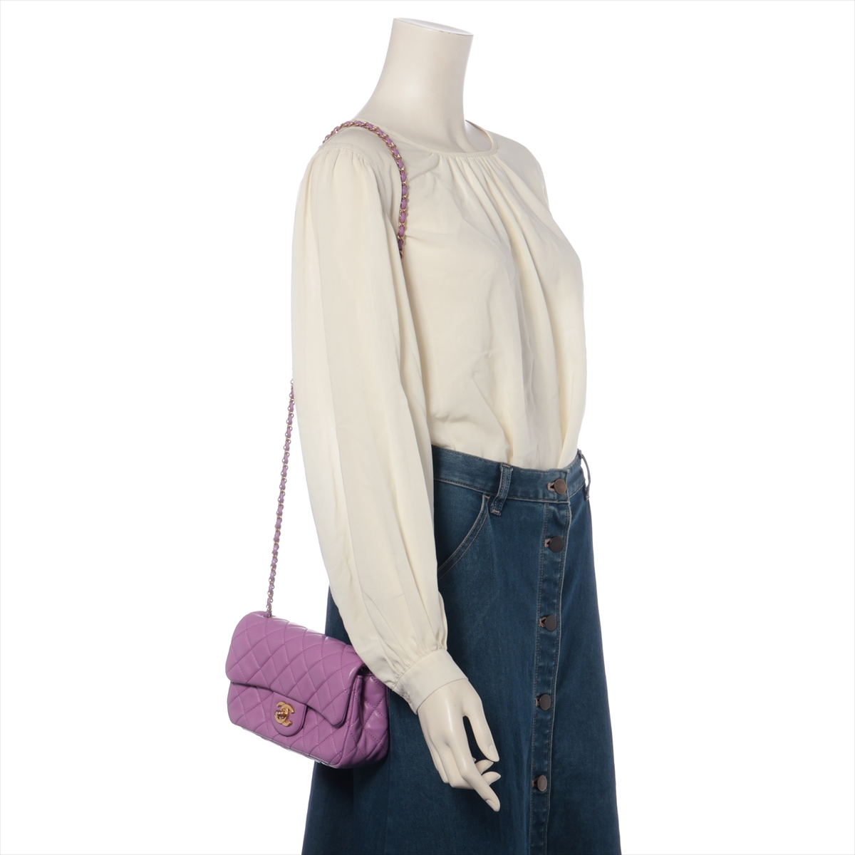 【Chanel】シャネル★CF20★ミニマトレッセ20★チェーン org.jpg