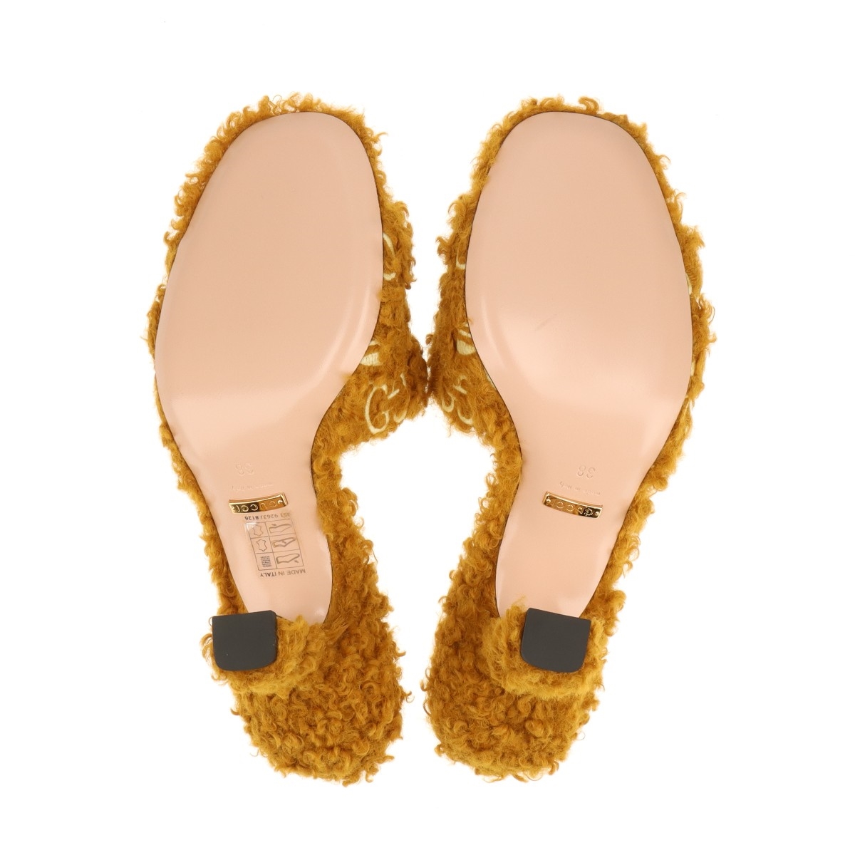 【関税&送料込】Gucci Gg Fabric Sandals GUCCI WOMENS WTINSEL SANDAL GREY MULTI WITH CRYSTAL SIZE