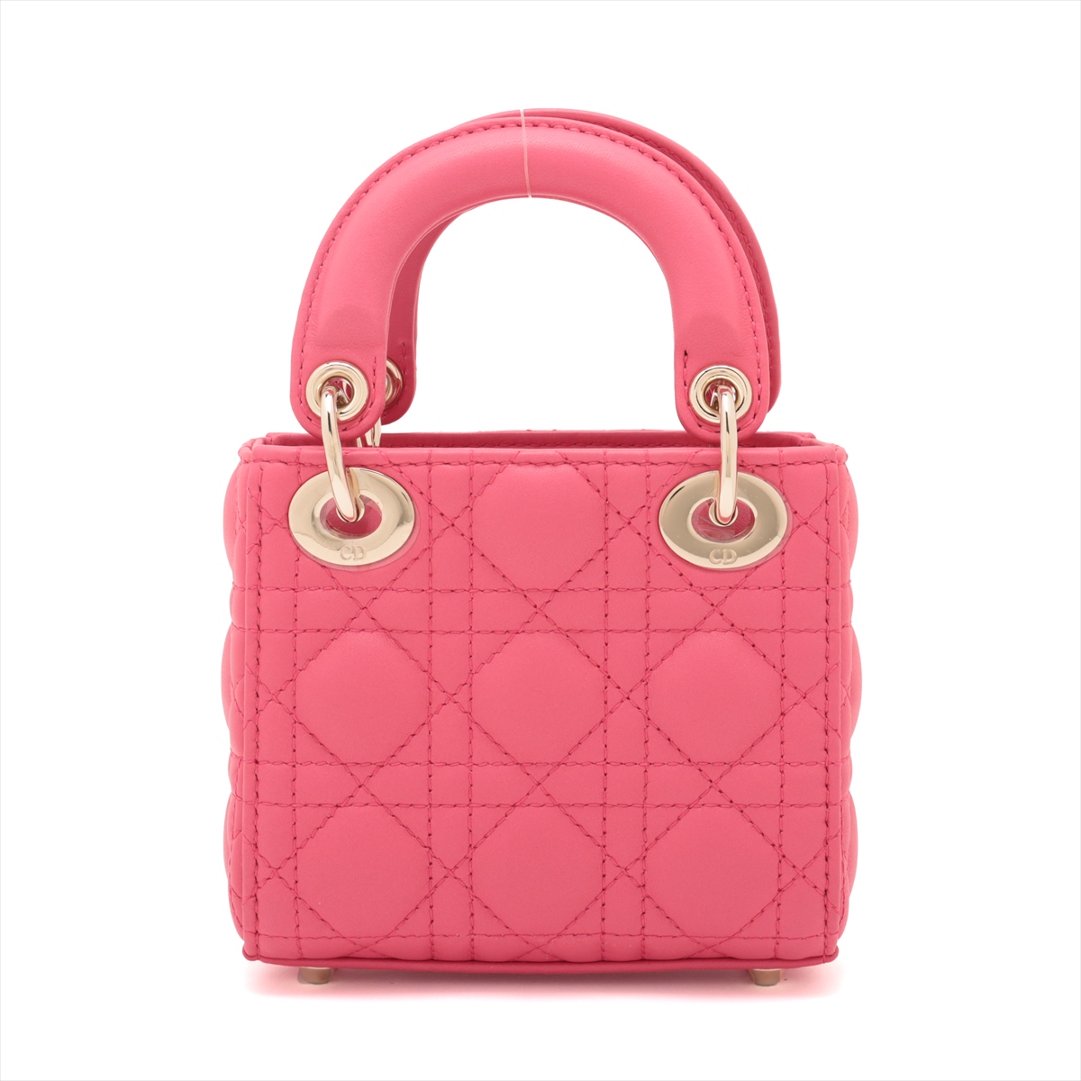 希少】Dior ベージュ レザーバングルΩ