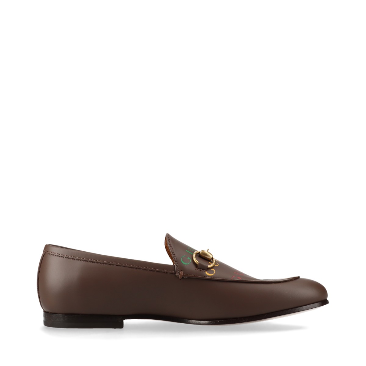 GUCCI ブラウンレザー ローファー