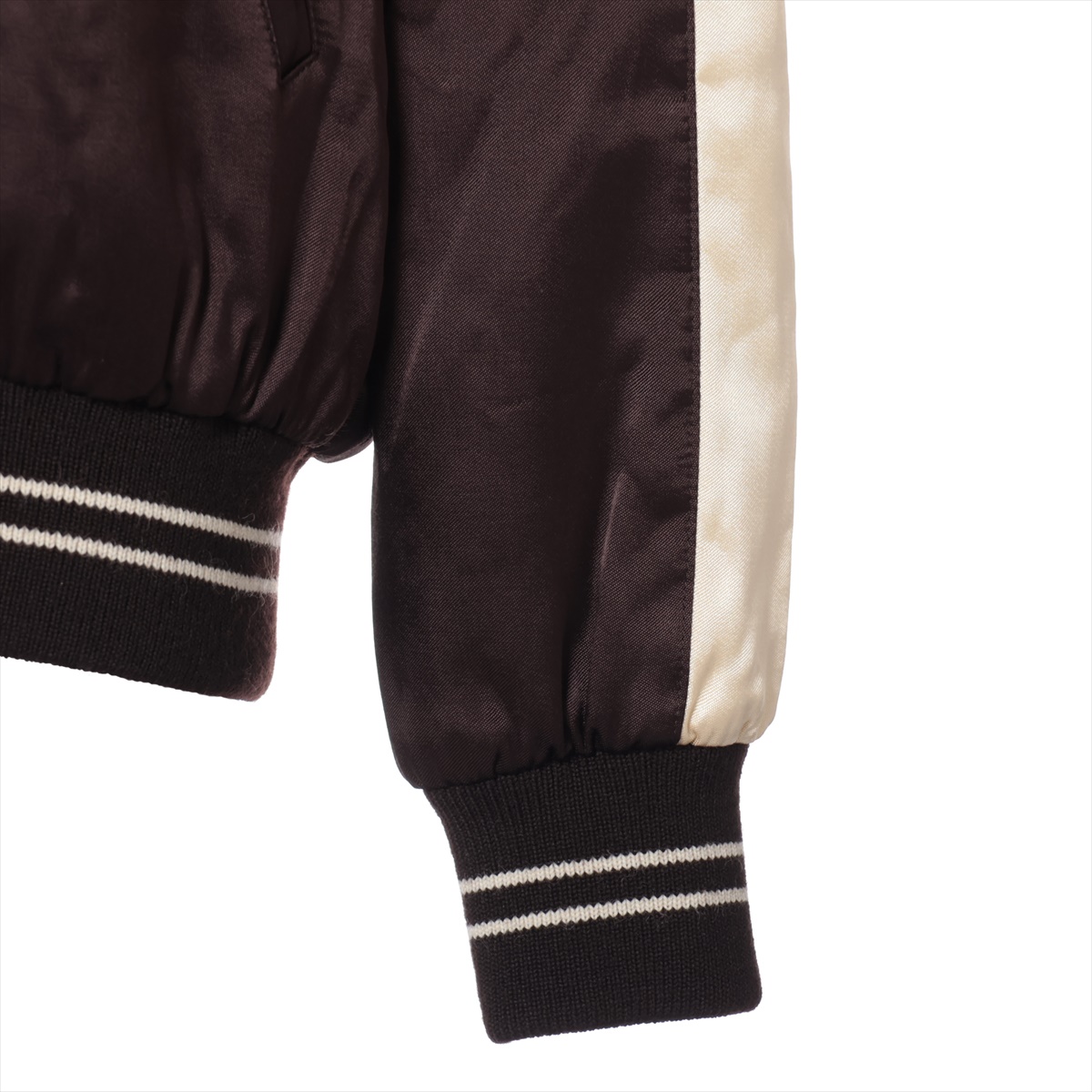 VINTAGE●CELINE●テディ エディ期 レーヨン 中綿ジャケット セリーヌ テディ エディ期 コットン×レーヨン ジャケット 46