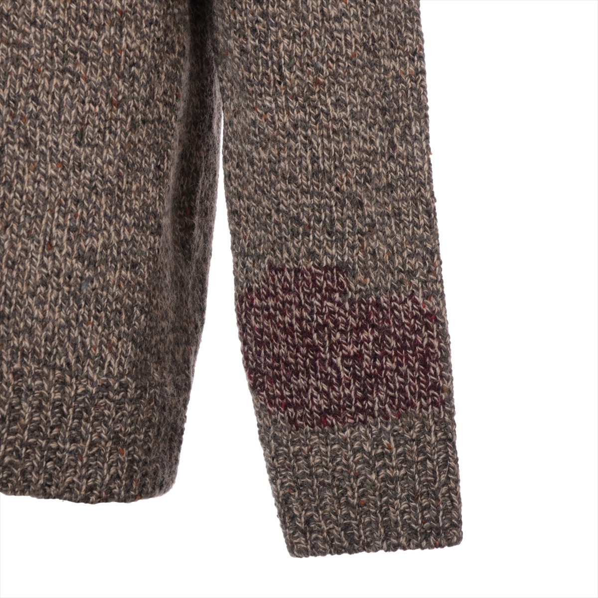 Maison Margiela 24SS Wool x alpaca Cardigan S Men's Brown