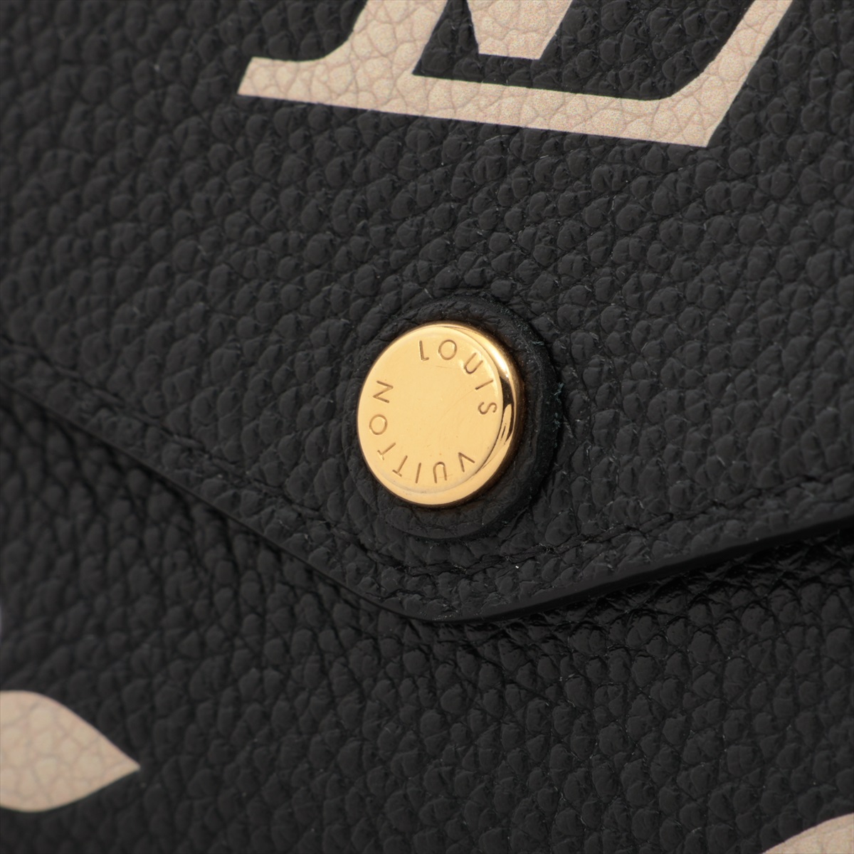 IC ルイヴィトン アンプラント バイカラー サラ ノワール 長財布 358 