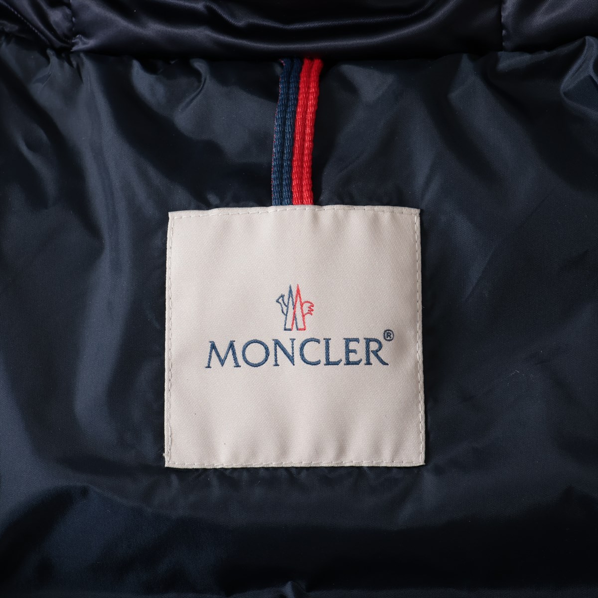 Moncler LEERSIE 22 years Nylon Down coat 0 Ladies' Navy Blue