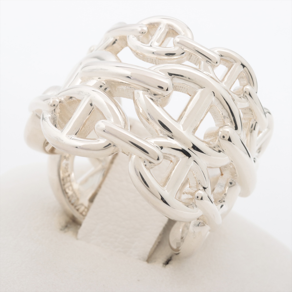 エルメス シェーヌダンクル アンシェネGM リング 54 925 15.0g  