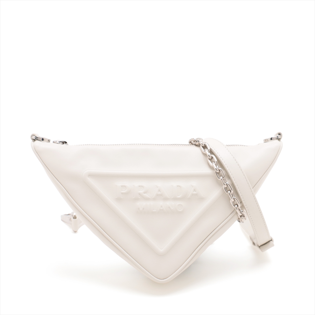 PRADA ホワイト コインケース ショルダータイプ PRADA ホワイト コインケース ショルダータイプ （楽天市場