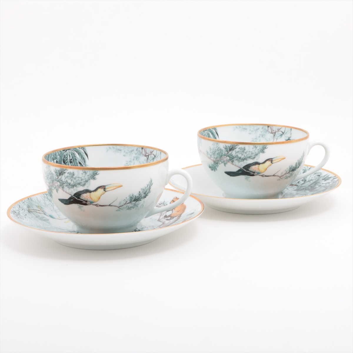 新品未使用 HERMES エルメス リズム カップ ソーサーセット 2客セット