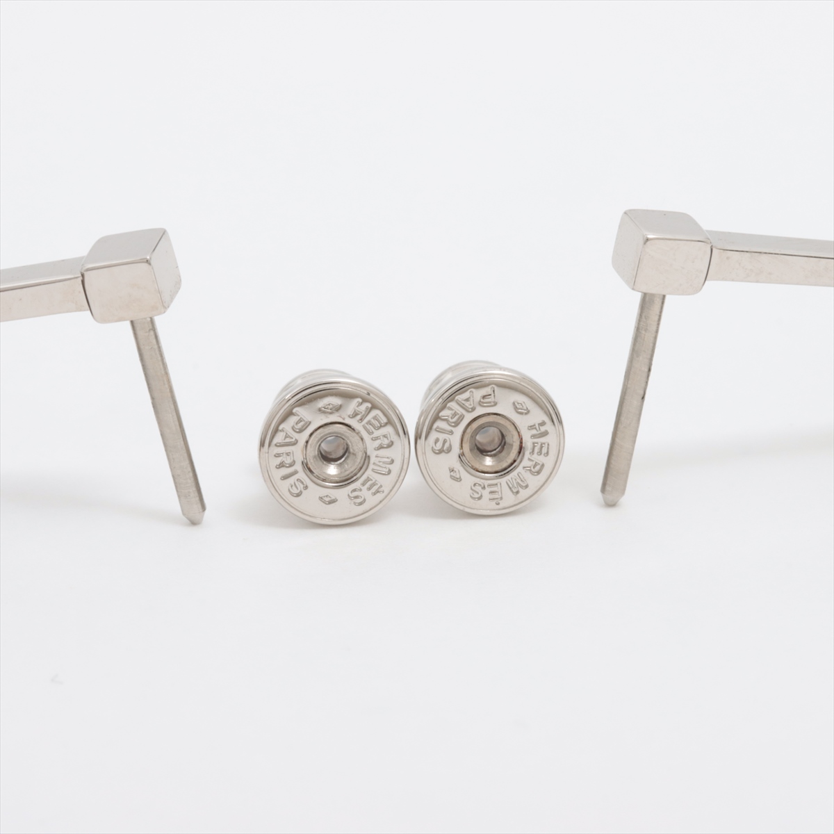 エルメス アトラージュ ピアス(両耳用) バッファローホーン