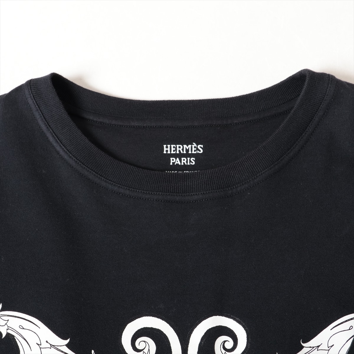 エルメス コットン Tシャツ 34 レディース ブラック スレ有