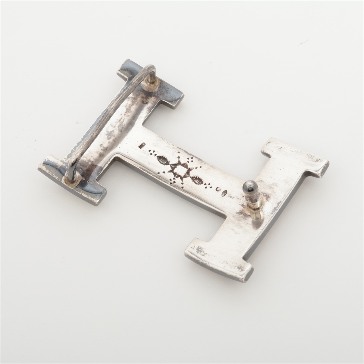 エルメス トゥアレグ Hベルト バックル 925 シルバー A3292217