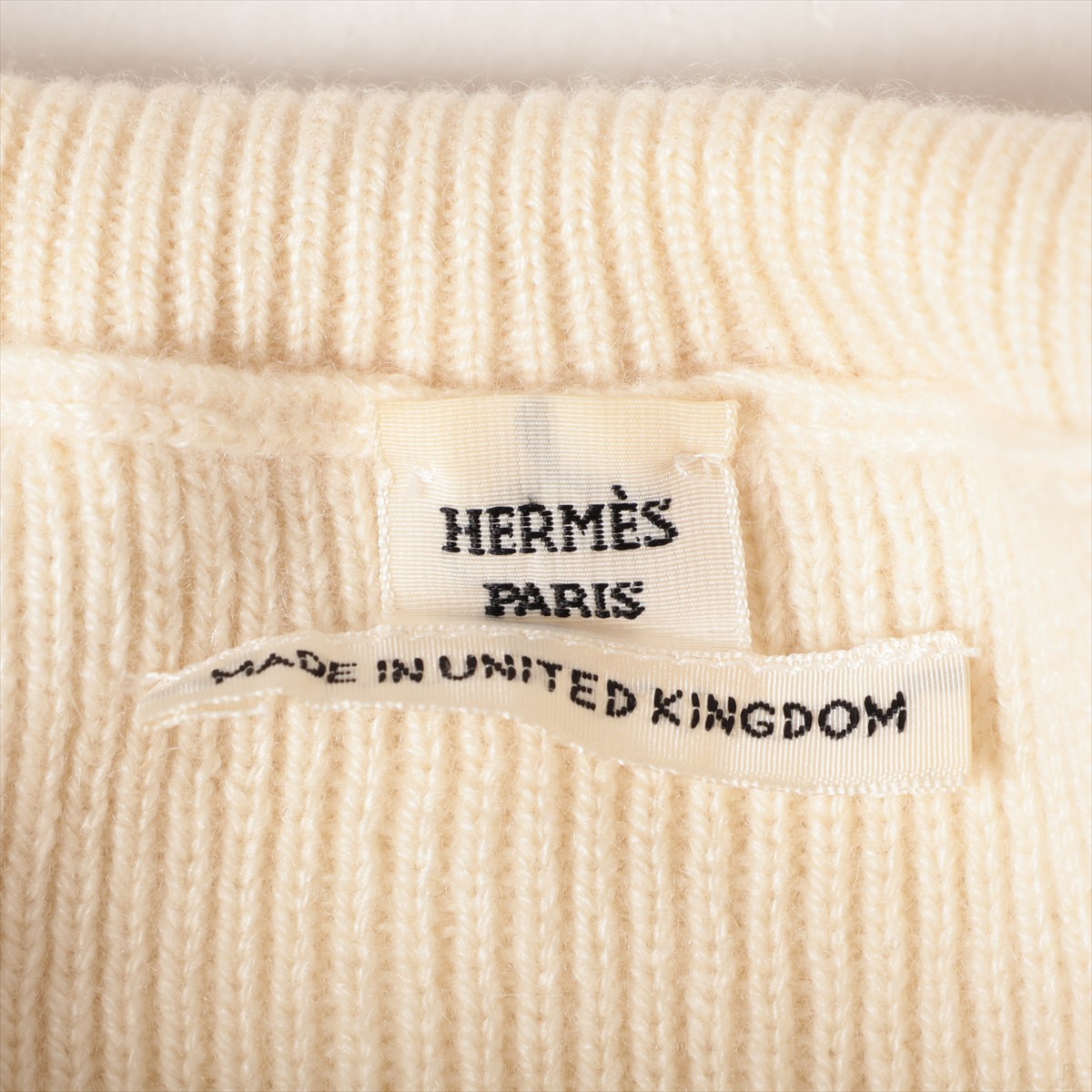 エルメス 美品 20SS Hリフト ニット セーター カシミヤ100％ 英国製