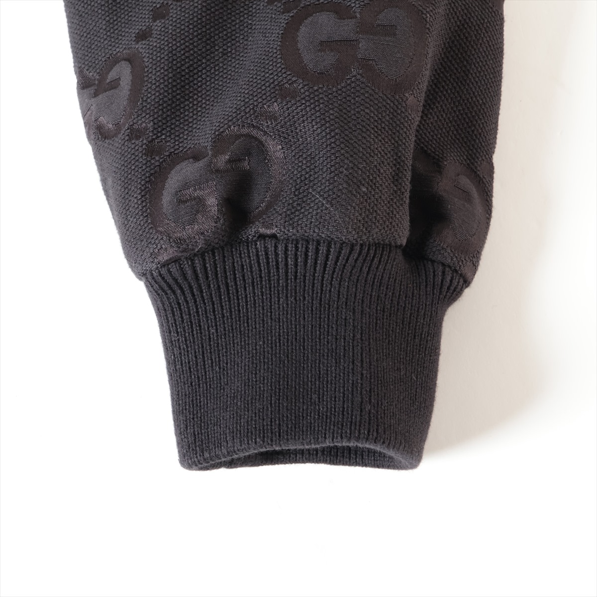 GUCCI グッチ ブルゾン（その他） アイボリー 4103625E0167 sz 54 NEW $1900 GUCCI Men's Black GG Jacquard WINDBREAKER