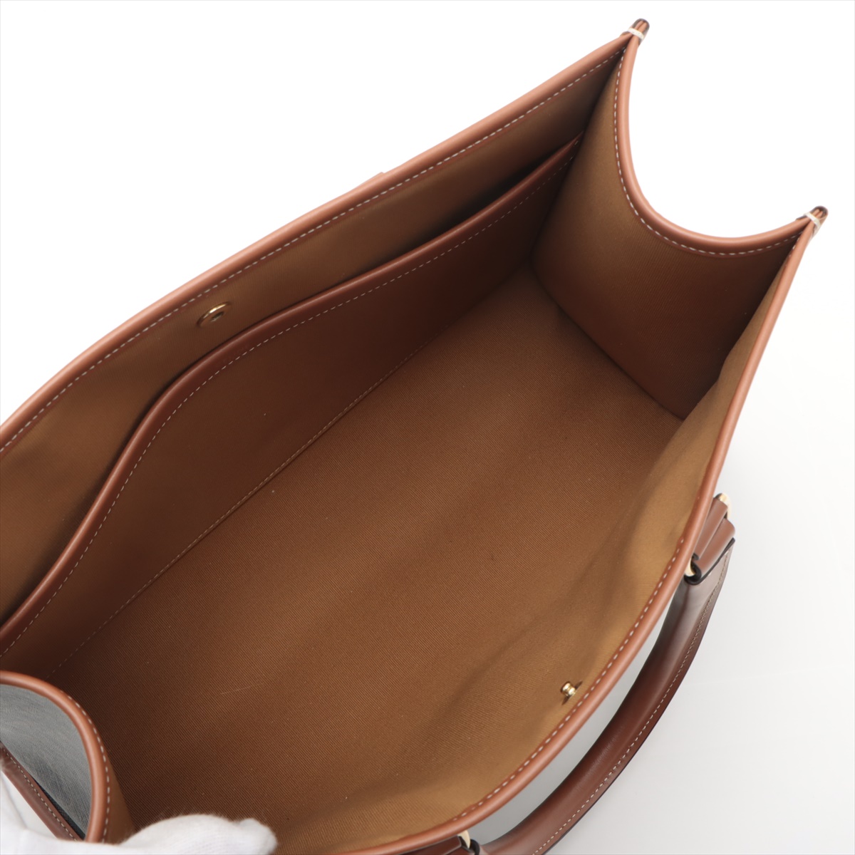 セリーヌ トリオンフ ホリゾンタルカバ PVC×レザー 2WAY