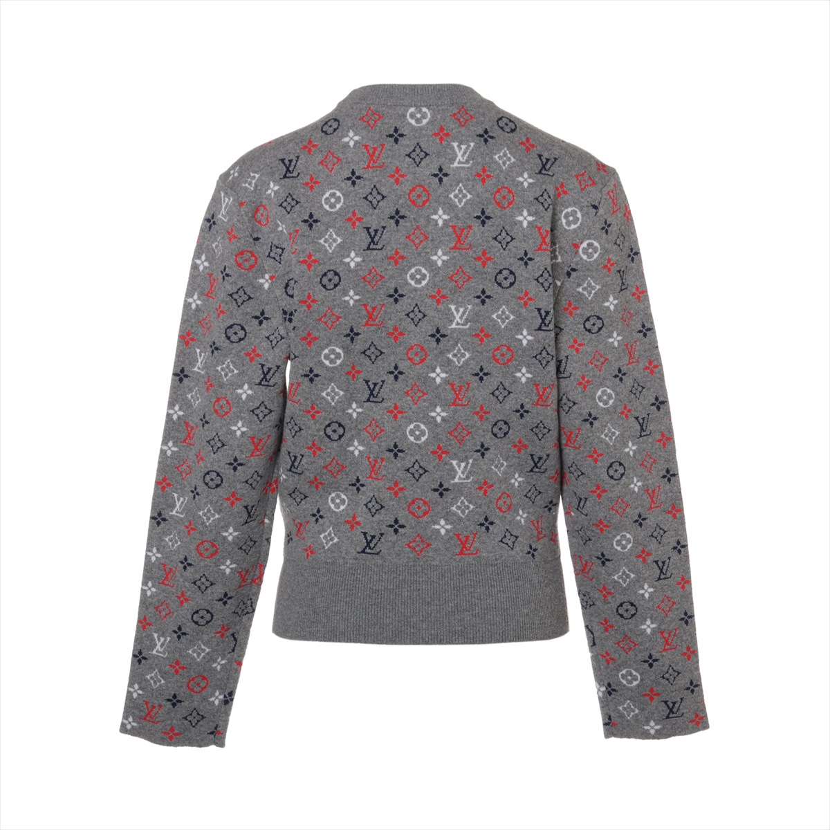 ヴィトン 23AW ウール×カシミヤ ニット XS レディース グレー