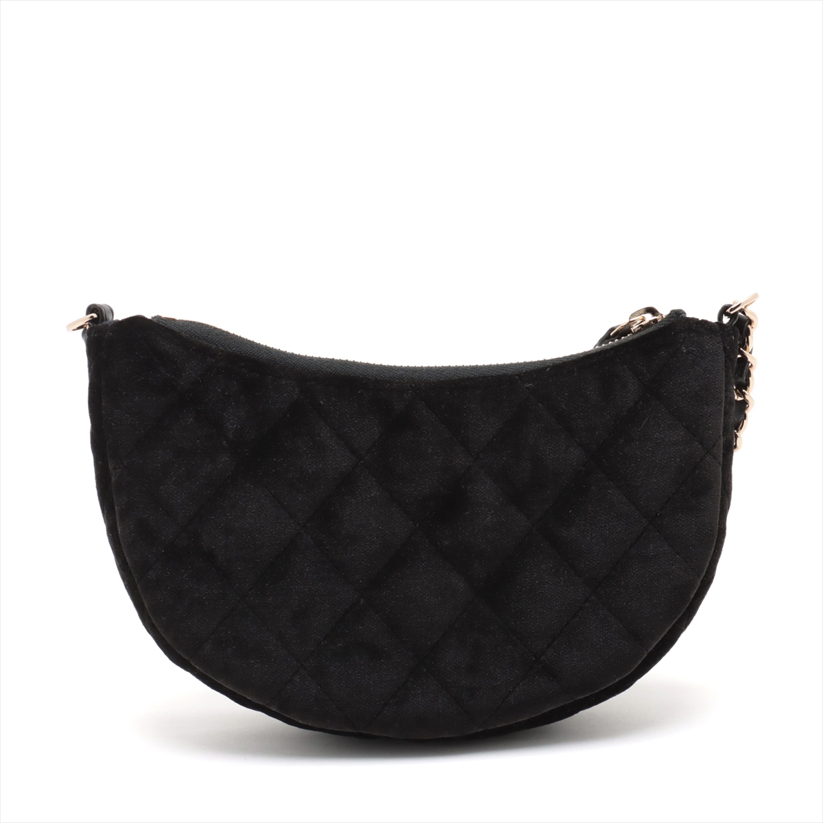 シャネル CHANEL 7番 ベロア チェーン ショルダーバッグ
