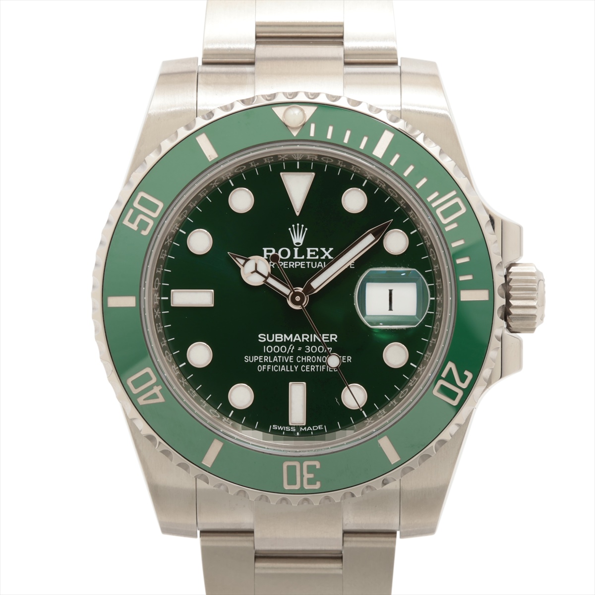Mens Rolex Stainless Steel Submariner Watch Ref. 116610