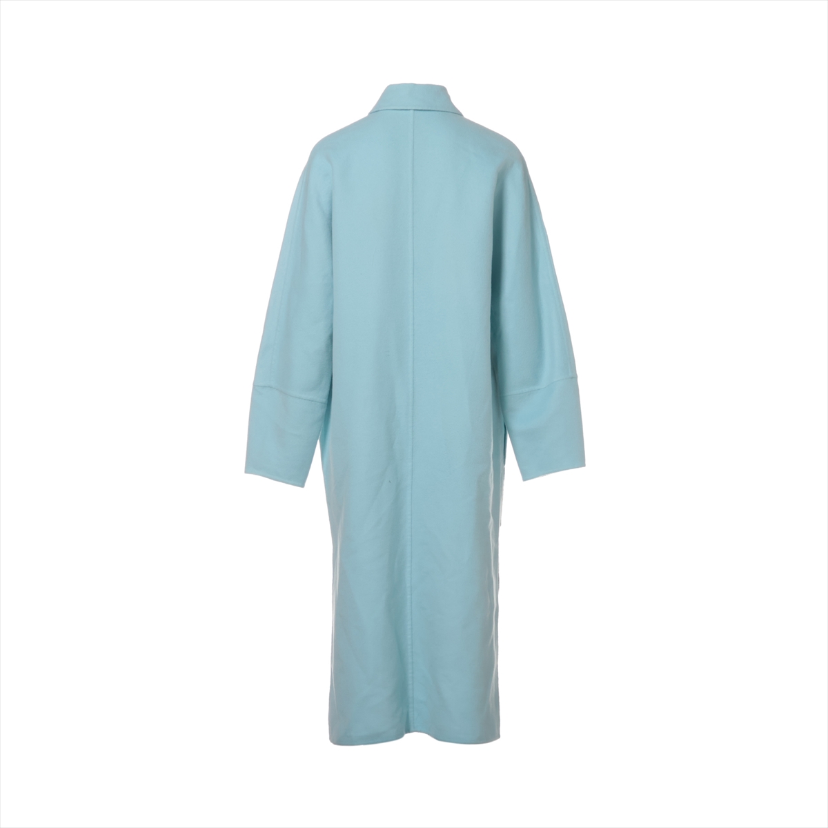 エルメス 21AW カシミヤ コート 38 レディース ライトブルー 16
