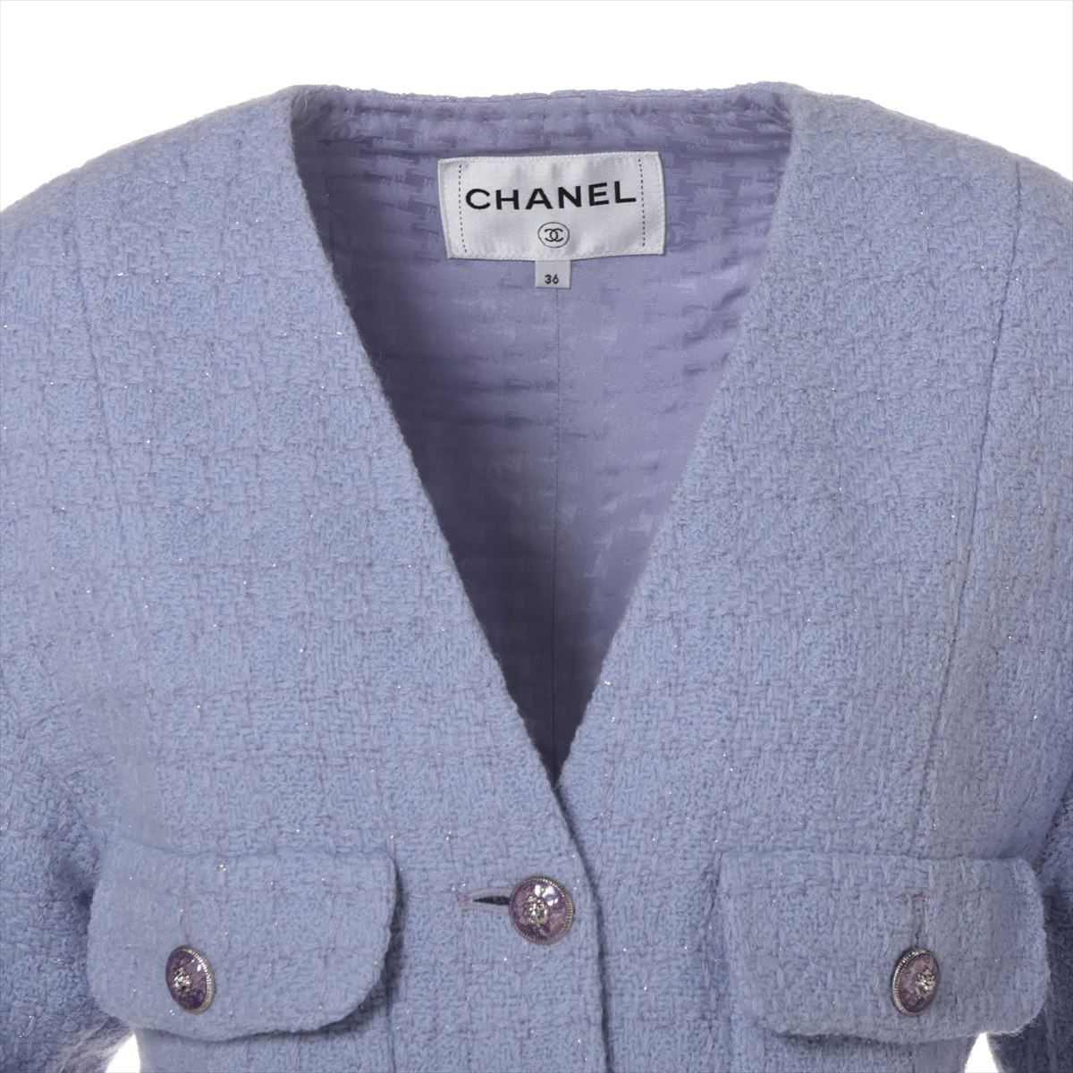 てるぺこ様お買い上げ CHANEL パープル エナメル リング ビンテージ 希少 CHANEL ビンテージリング - メルカリ