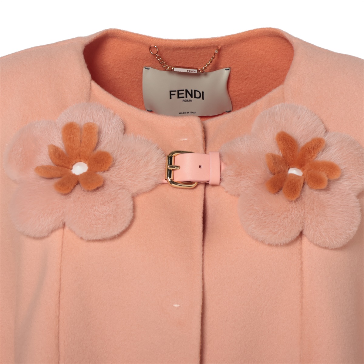 FENDI フェンディ バイザウェイ ミディアム ピンク カーフ