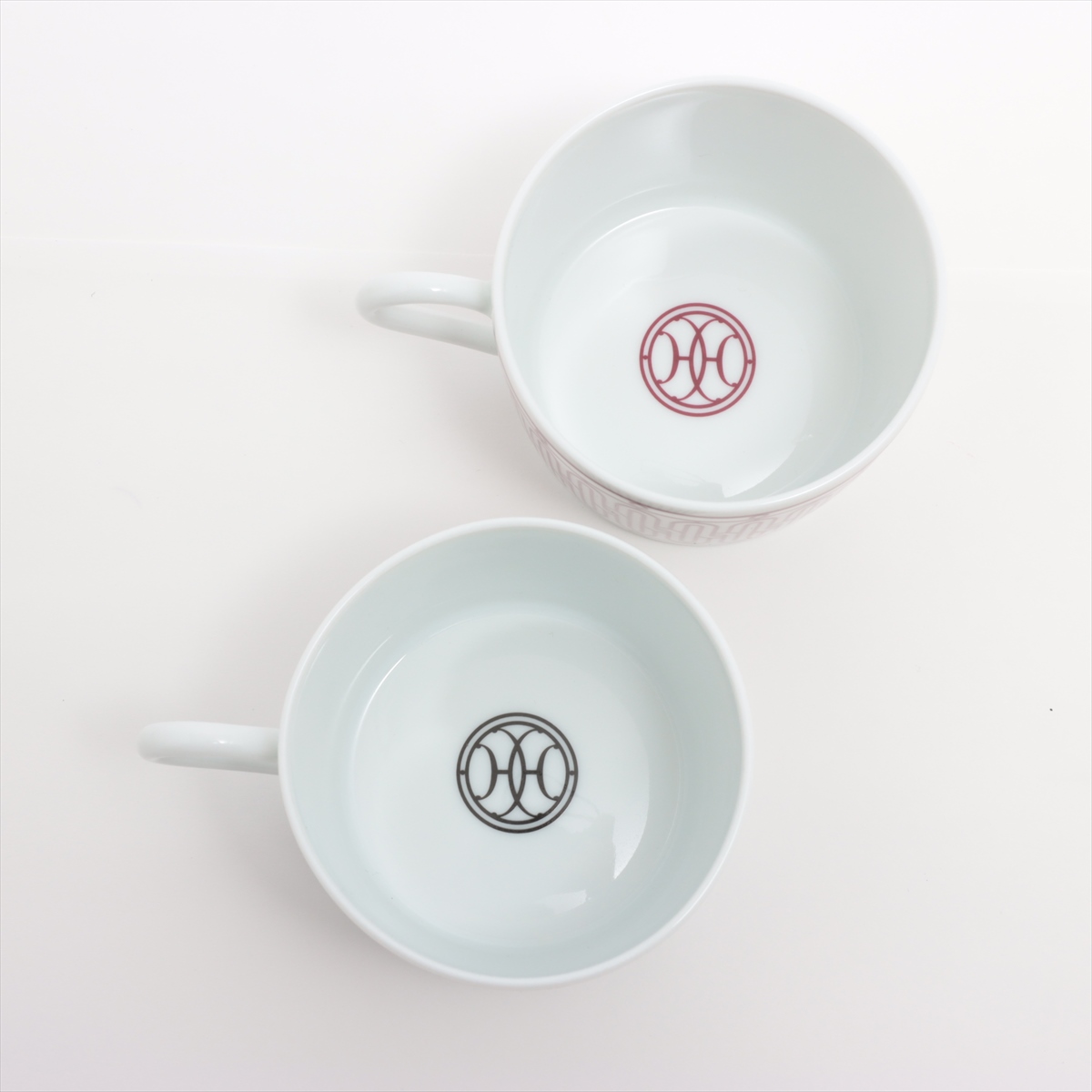 【関税込】H Deco coffee cup and saucerセール Hermès H Deco cup and saucer Ceramic 2 customer set | eBay