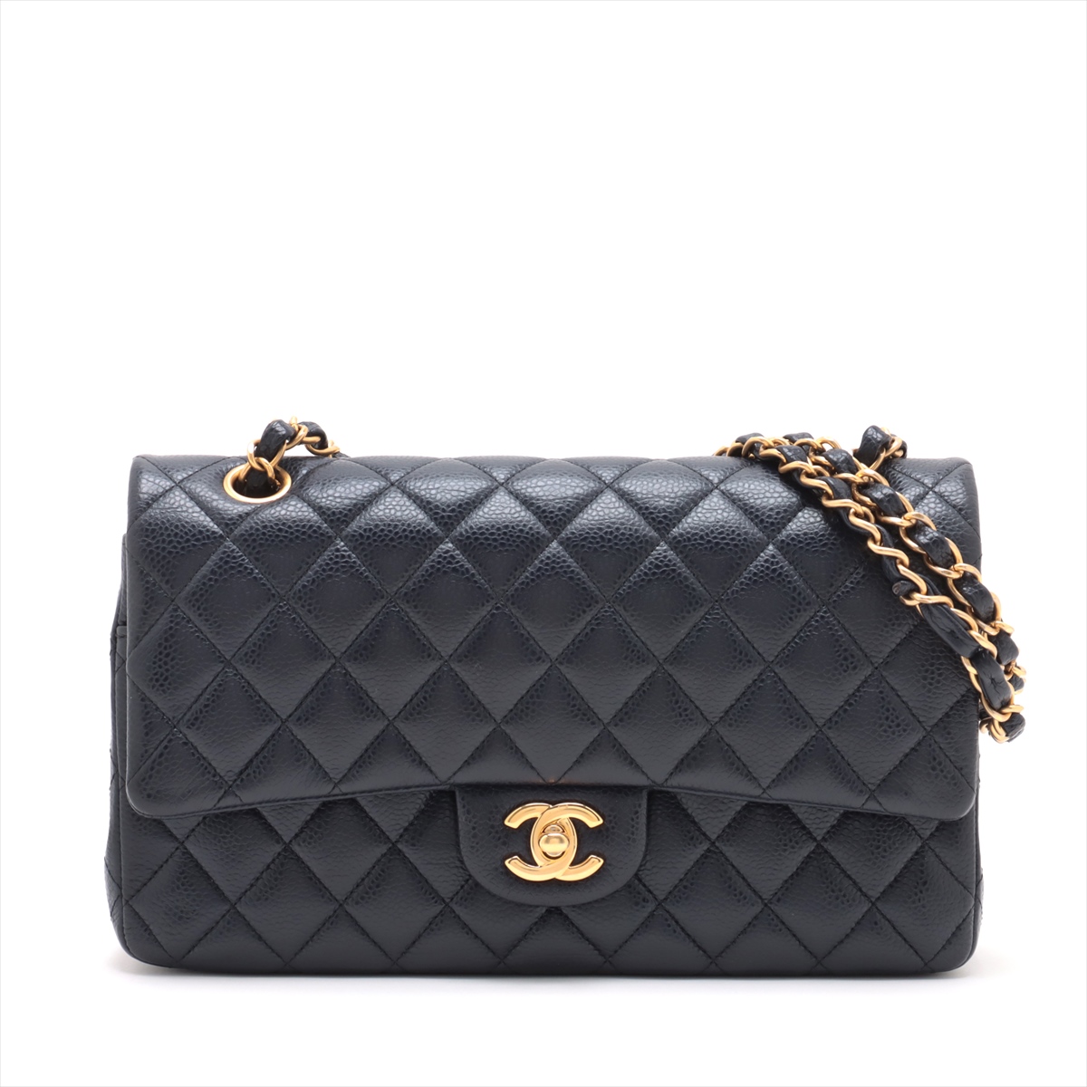 CHANEL 新作25s キャビアスキン