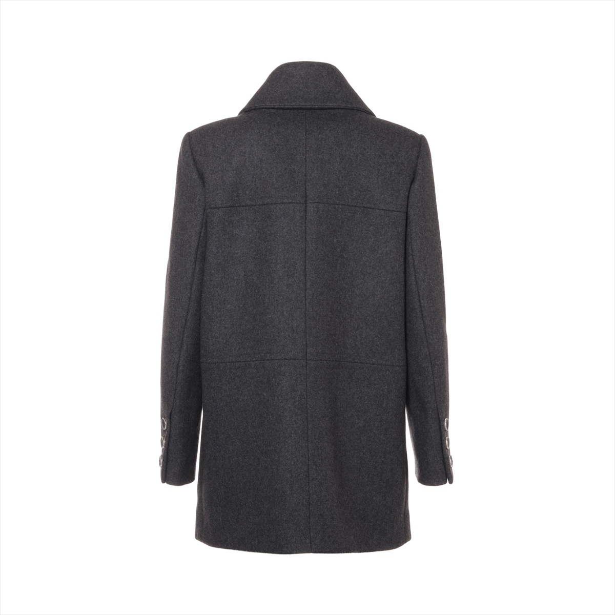 CHANEL コート CHANEL シャネル コート ウール 黒 96A | アパレル（お洋服