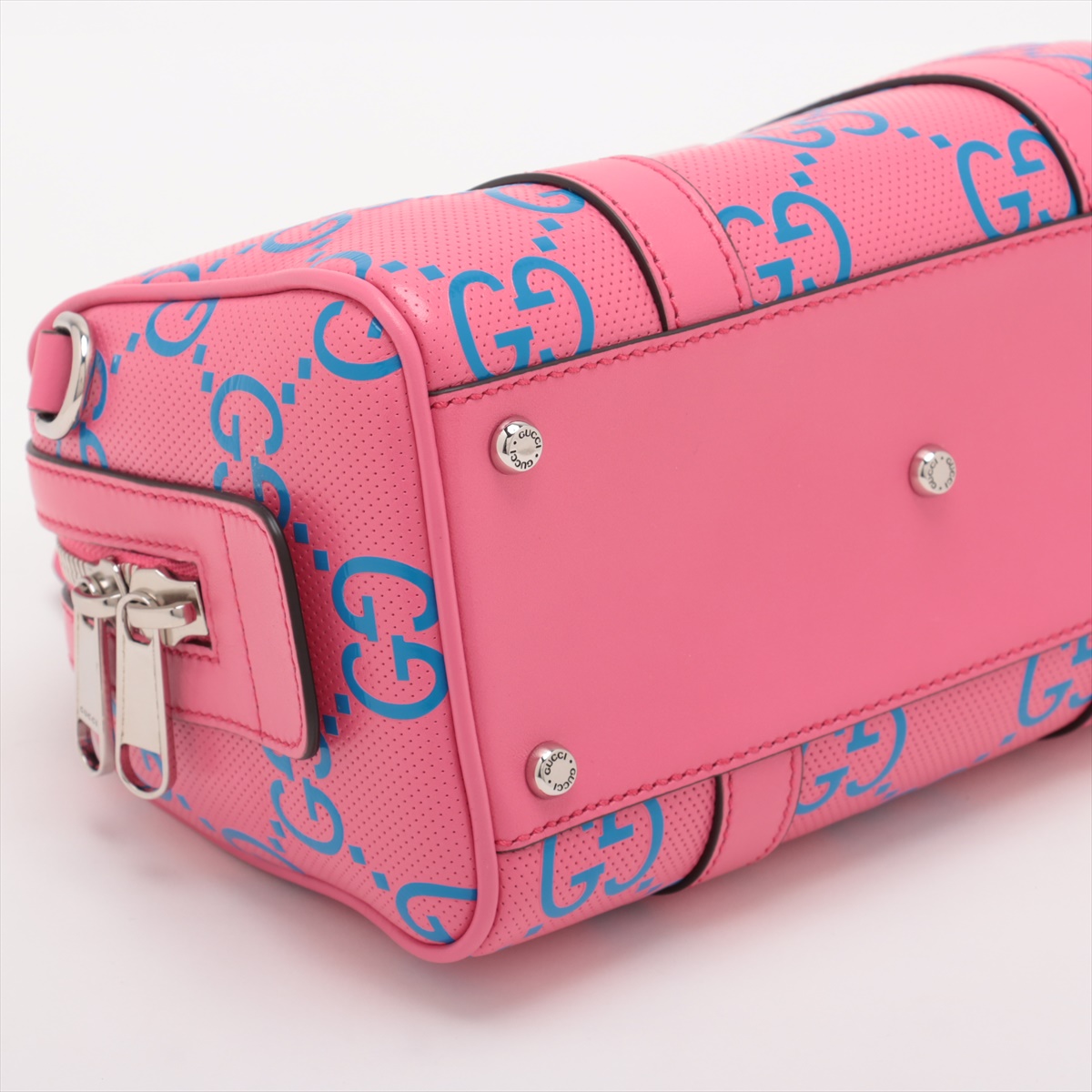 GUCCI グッチ スーキー ショルダーバッグ GGキャンバス レザー