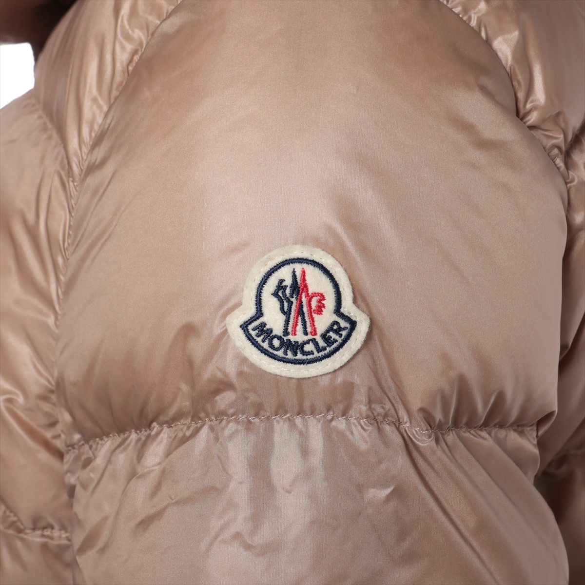 【希少】MONCLER Cochevisse ロゴ ダウンジャケット ベージュ ベージュ系 XL以上 MONCLER COCHEVIS(モンクレール) ダウン