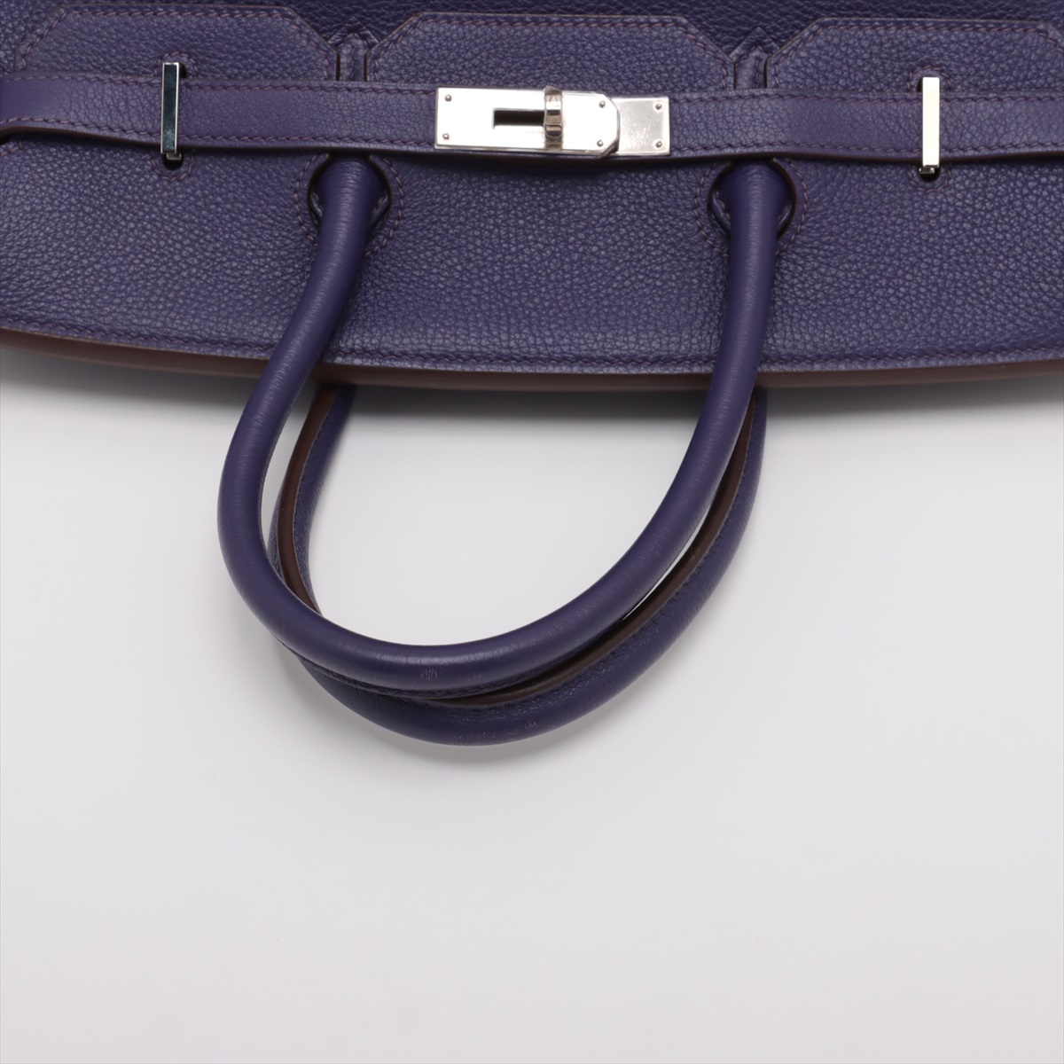 Hermès Birkin 35 Togo Purple Silver Metal Fittings □N:2010