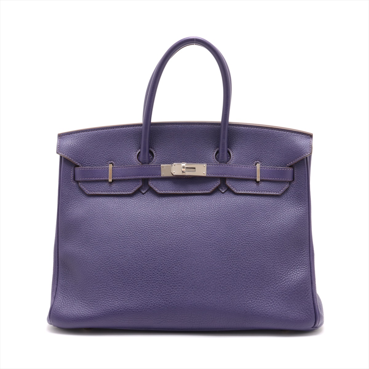 Hermès Birkin 35 Togo Purple Silver Metal Fittings □N:2010