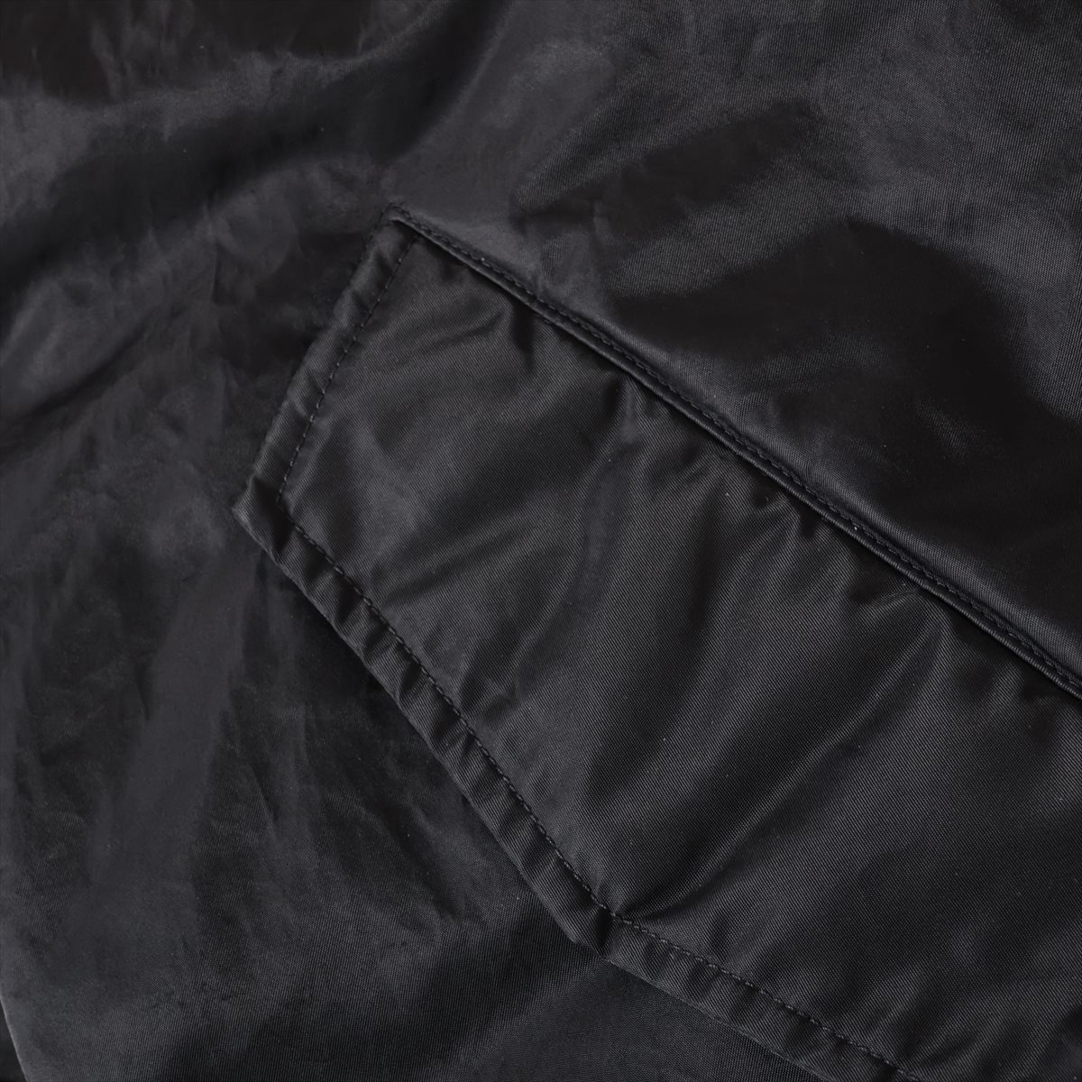 Balenciaga 23 years Nylon BOMBER JACKET S Unisex Black