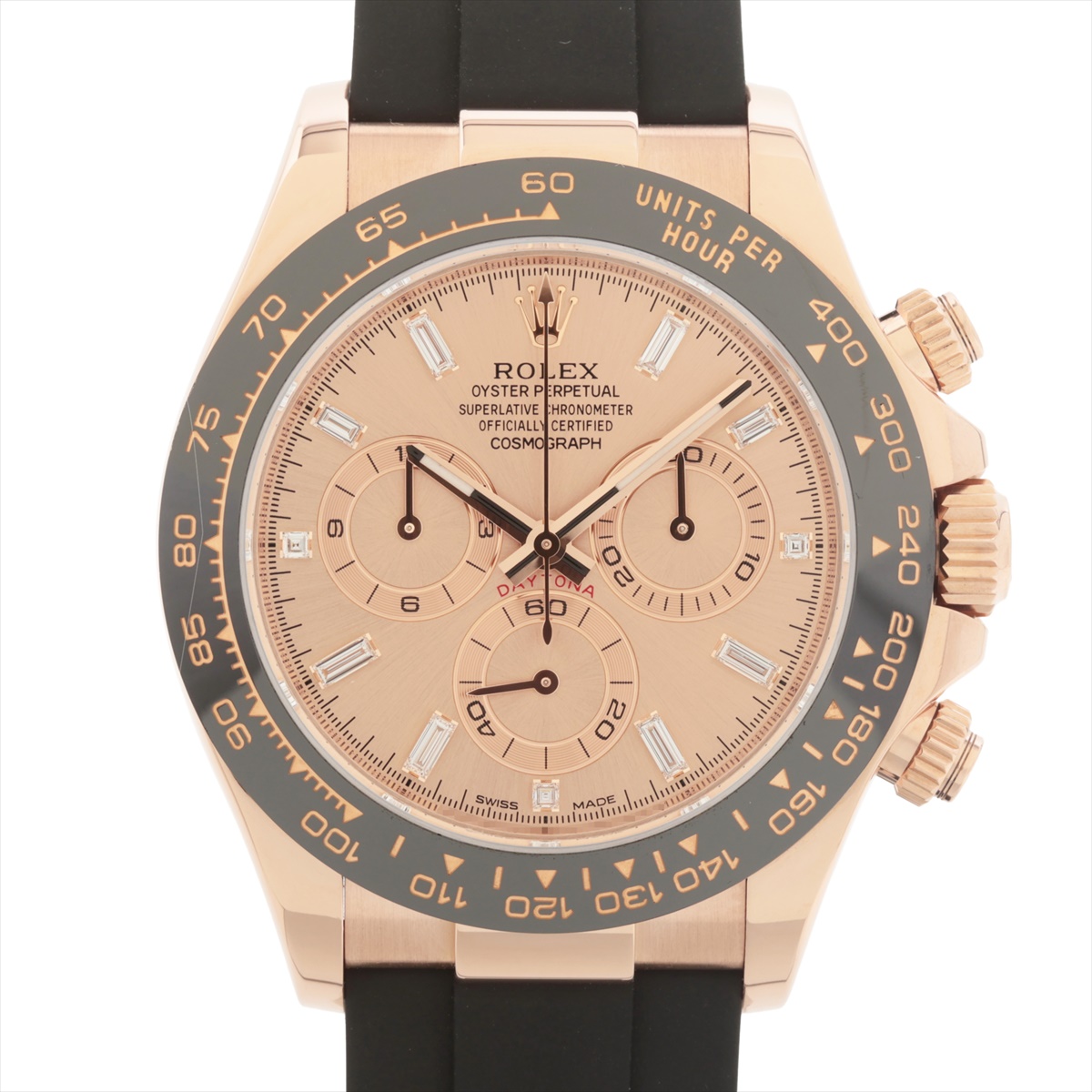 〇純正 ROLEX DAYTONA 116515LN クロコダイル YZ5195