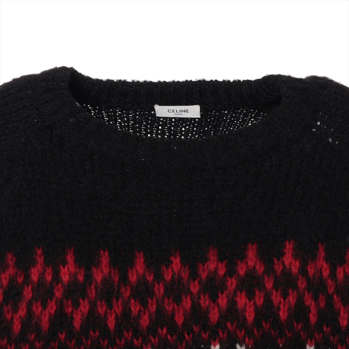 【CELINE】ロゴ ウールヘアバンド ブラック Celine Headband in Wool - BLACK | CELINE
