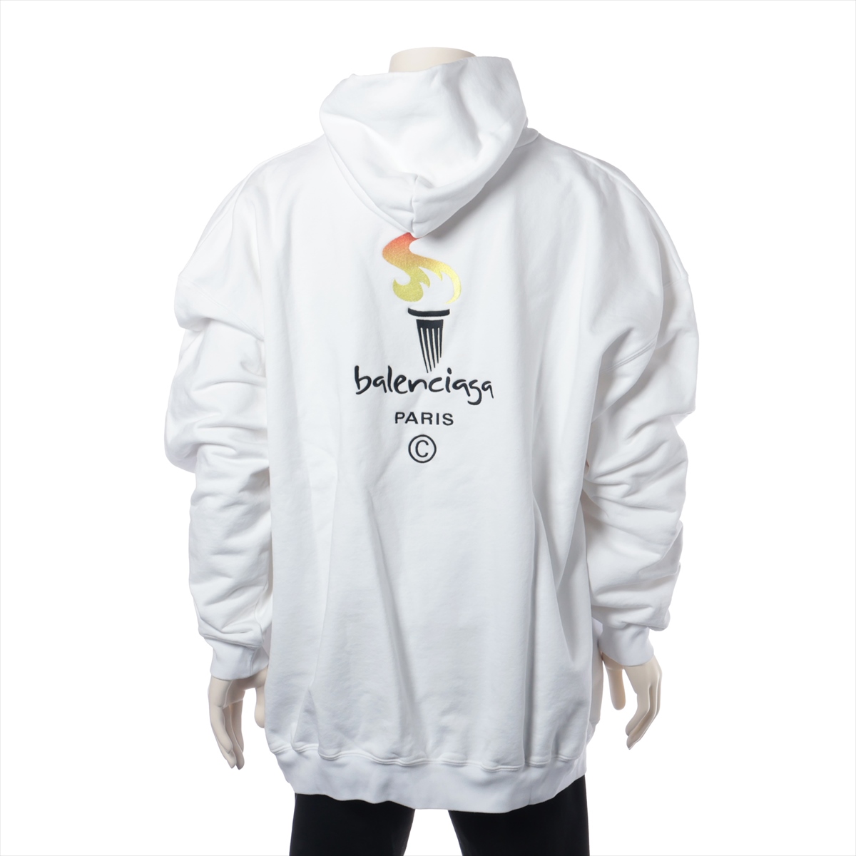 すぐ届く【BALENCIAGA】バレンシアガ PARIS コットン パーカー すぐ届く【BALENCIAGA】バレンシアガ PARIS コットン パーカー