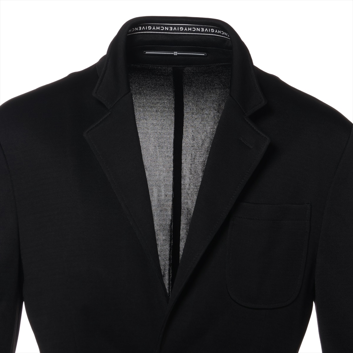 美品ブルガリア製GIVENCHY ジバンシィテーラードジャケット黒46