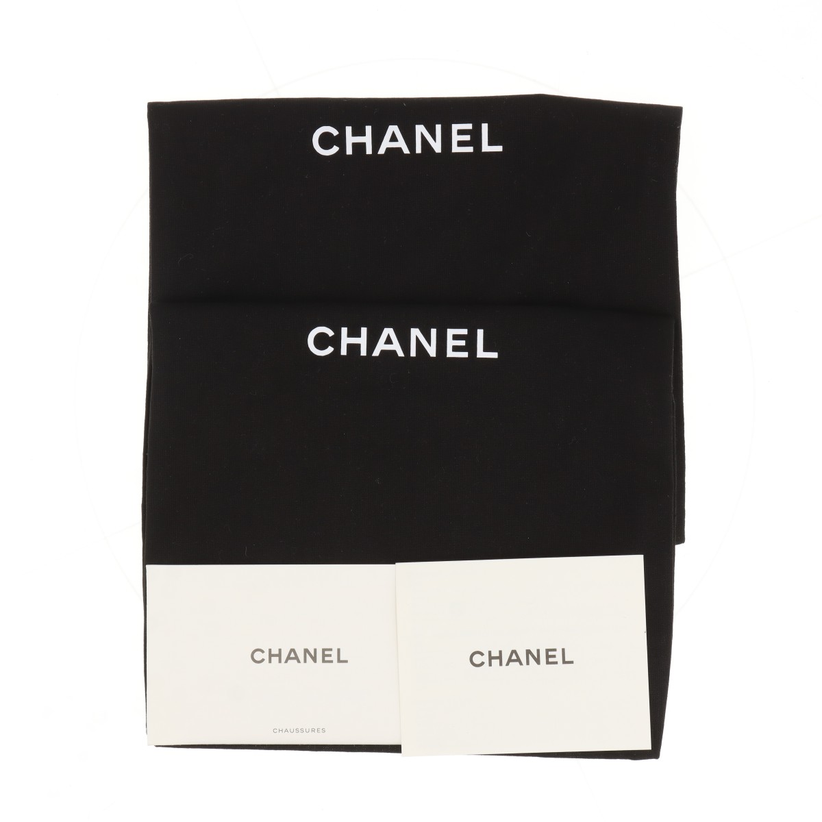 Chanel Opera Pumps Patent Leather Off-White Coco Mark