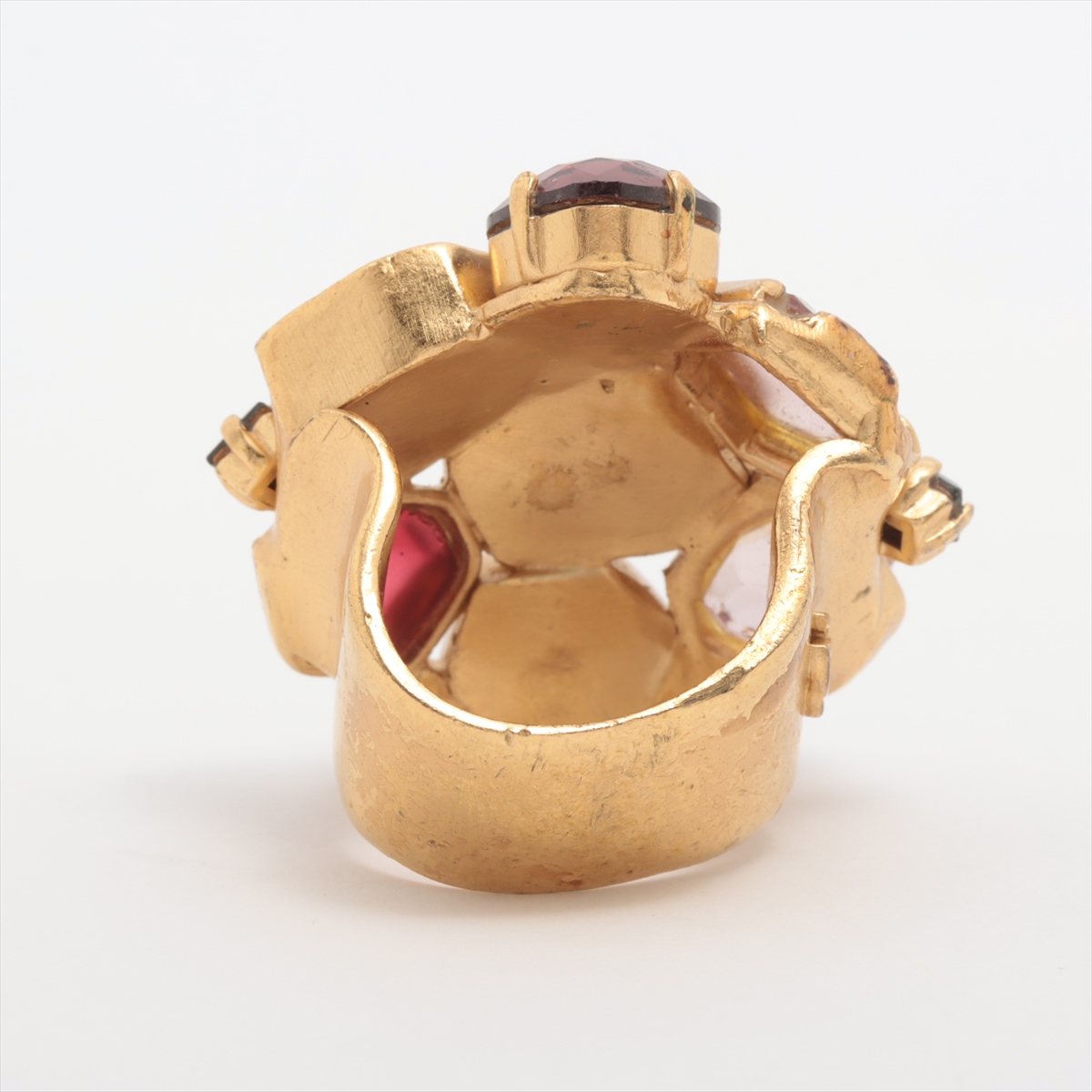 レア グリポア シャネル CHANEL リング 美品 保存付 箱付 CHANEL シャネル ココマーク グリポア 約11.5号 リング 指輪 16A